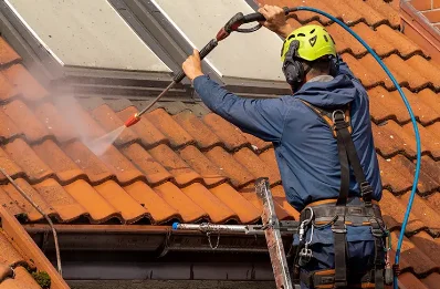 Démoussage et hydrofuge de toiture à Montmaur